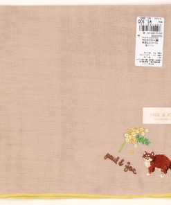 PAUL & JOE ACCESSOIRES ポール ＆ ジョー　ガーゼハンカチ　ミモザ　ヌネット　【PAUL＆JOE】