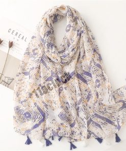 クリスマスプレゼント マフラー ストール 薄手 UV対策 大判 フリンジ レディース 柄 uv ガーゼ コットン 綿混 暖かい 柔らかい カーディガン