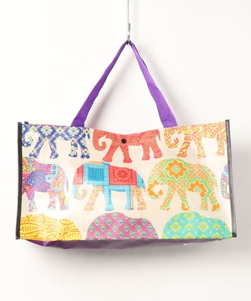 チャイハネ エコバッグ 「チャイハネ」ファインビニールバッグ - 画像 (4)