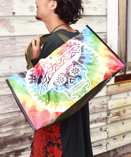 チャイハネ エコバッグ 「チャイハネ」ファインビニールバッグ - 画像 (2)