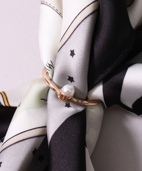 BAYBLO スカーフ バンダナ (CR)「ユニセックス」「リング付き」ビット & 馬車柄 プリント レディース メンズ - 画像 (9)