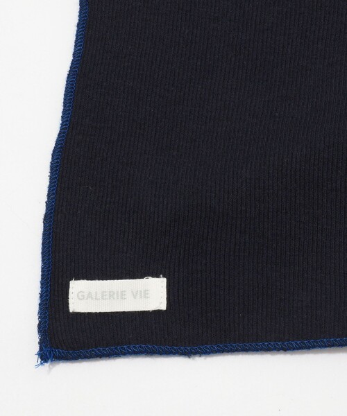 GALERIE VIE ストール マフラー コットンカシミヤジャージー 大判ストール レディース - 画像 (8)