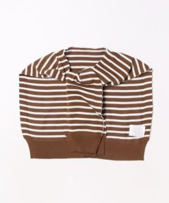 STYLEBLOCK ストール マフラー ボーダー柄肩かけニットショール レディース