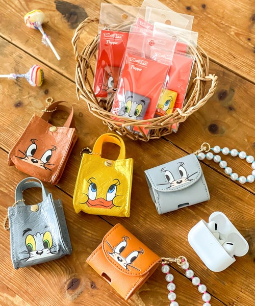 flapper_bags キーホルダー TOM and JERRY×Flapperフレンズショッパー風ミニミニチャーム - 画像 (8)