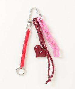 キーホルダー 「HIKA」ハートチャームキーホルダー