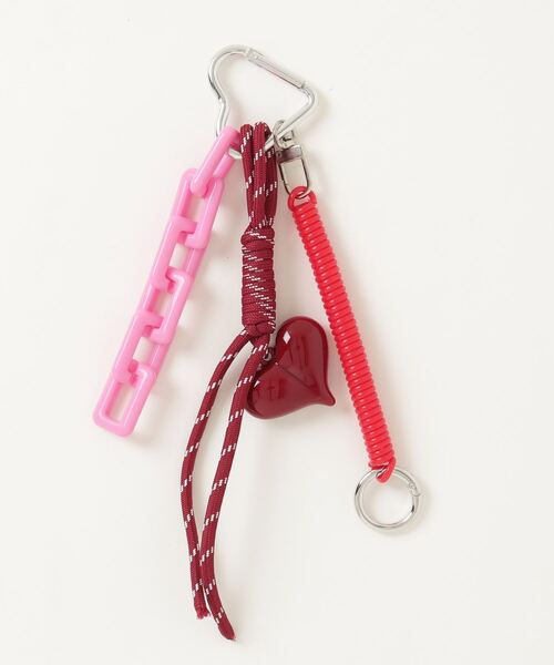 キーホルダー 「HIKA」ハートチャームキーホルダー - 画像 (3)