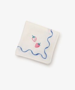 Afternoon Tea ハンカチ フルーツ刺繍ハンカチ レディース