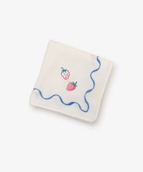 Afternoon Tea ハンカチ フルーツ刺繍ハンカチ レディース - 画像 (2)