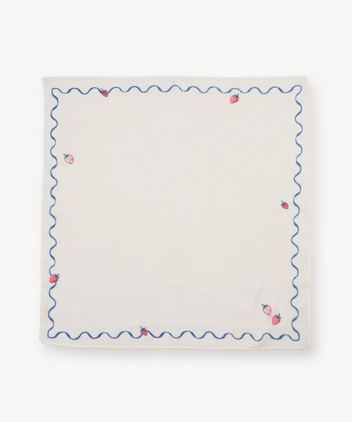 Afternoon Tea ハンカチ フルーツ刺繍ハンカチ レディース - 画像 (3)