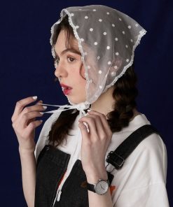 BONLECILL Marche スカーフ バンダナ 「BONLECILL Marche」アソートレースバブーシュカ／三角巾 レディース