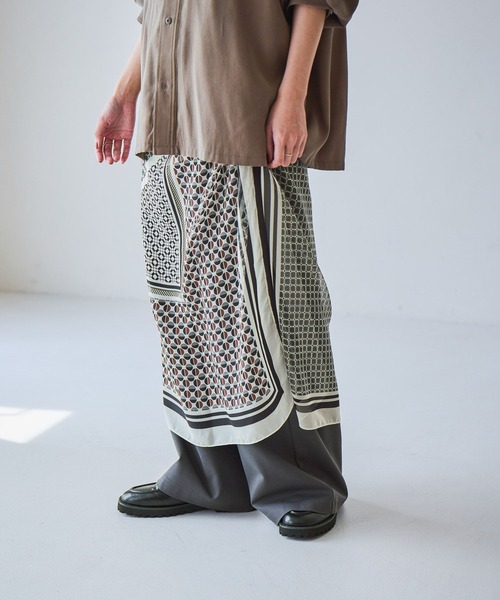 studio CLIP ストール マフラー 大判シフォンスカーフ レディース - 画像 (7)