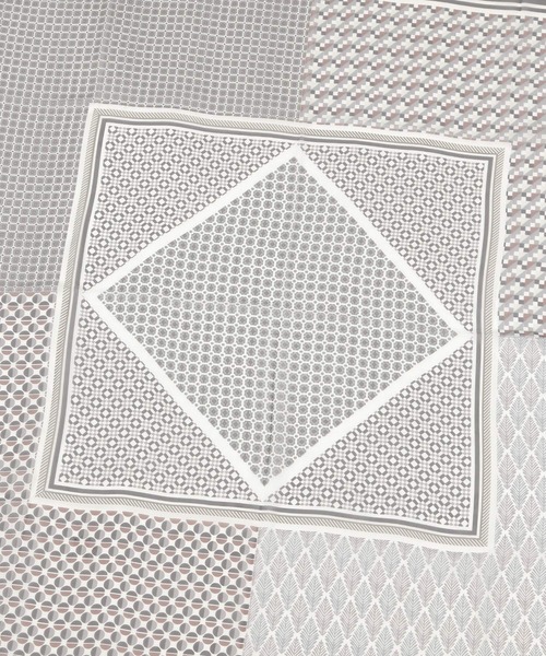 studio CLIP ストール マフラー 大判シフォンスカーフ レディース - 画像 (9)