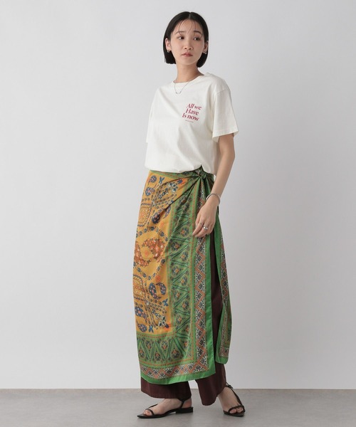 LOWRYS FARM ストール マフラー LFオリジナルスカーフ110*110 586067 レディース - 画像 (9)