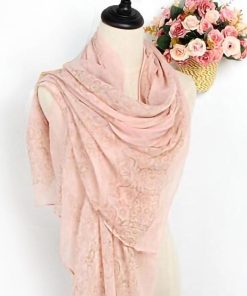 ストール 花柄 ショール レディース やわらかい 夏 秋 春 薄手 ロング お洒落 スカーフ マフラー プリント フラワー 模様 母の日 ピンク