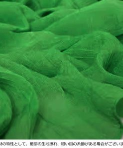 数量限定 緑ストール 無地 ロング 大判 スカーフ マフラー 薄手 シワ 皺 夏 春 秋 ガーゼ 柔らかい 定番 シンプル