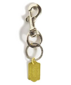 GLAD HAND グラッドハンド キーホルダー SWIVEL SNAP KEY HOLDER -SILVER-