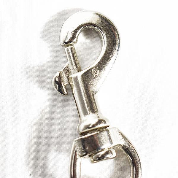 GLAD HAND グラッドハンド キーホルダー SWIVEL SNAP KEY HOLDER -SILVER- - 画像 (2)