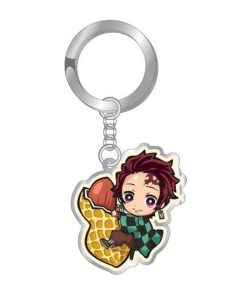 鬼滅の刃 千葉限定 メタルキーホルダー 落花生 竈門炭治郎　KMT17496