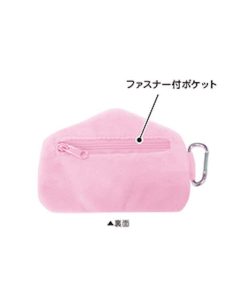 こびとづかん ぱくっとティッシュポーチ カクレモモジリ カラビナ付き ポケット ポケットティッシュ入れ 261285