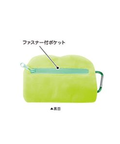 こびとづかん ぱくっとティッシュポーチ スモモノウチ カラビナ付き ポケット ポケットティッシュ入れ 261292