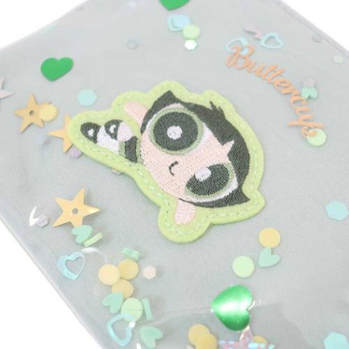 パワーパフガールズ キャラクター ミニポーチ シャカシャカティッシュポーチ バターカップ グッズ - 画像 (3)