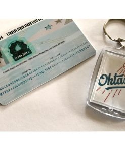 IDカード&クリアキーホルダー セット Keychain キーチェーン【 大谷翔平 デコピン 】MLB ドジャース 野球 -1