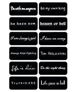 ステンシルシート シール ヘナタトゥー グリッタータトゥー用 複数デザインa4s05 ノーパッケージ