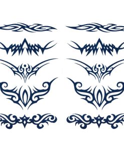 ジャグアタトゥー タトゥーシール 2週間で消えるタトゥー ヘナタトゥー 本物志向 トライバル