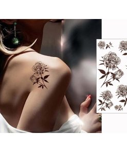 タトゥーシール バラ 薔薇 hm421  レギュラー