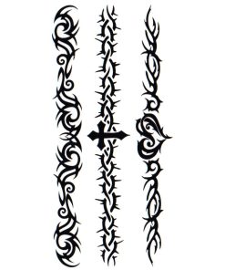 タトゥーシール トライバル クロス m073 【レギュラー】