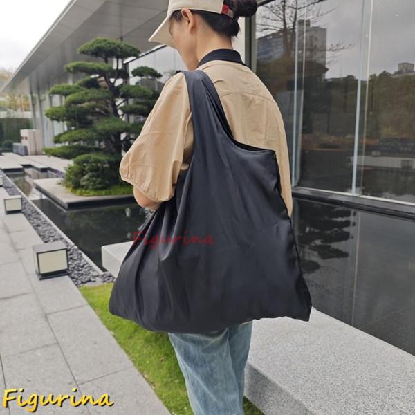 エコバッグ 大容量 買い物バッグ 折り畳み 軽量 コンパクト 収納簡単 ショッピングバッグ 防水素材 コンビニバッグ 買い物袋 - 画像 (4)