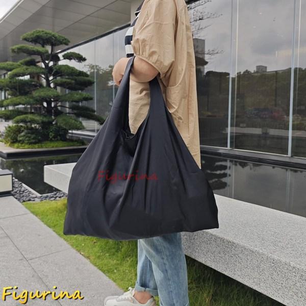 エコバッグ 大容量 買い物バッグ 折り畳み 軽量 コンパクト 収納簡単 ショッピングバッグ 防水素材 コンビニバッグ 買い物袋 - 画像 (5)