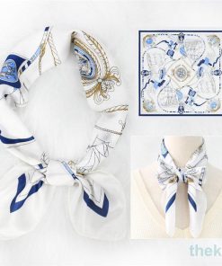 スカーフ 大判 シルクタッチ ストール 母の日 プレゼント バッグ 正方形 ギフト レディース 70*70CM バッグスカーフ ネックスカーフ