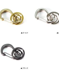 キーリング  キーホルダー 人気 ディアージ BRASS KARABINER KEYRING DIARGE 爆買
