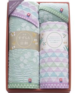 今治タオル お彼岸 お供え ハンカチ 今治すずらん日和 バス・フェイスタオル・タオルハンカチセット 送料無料 秋 2025