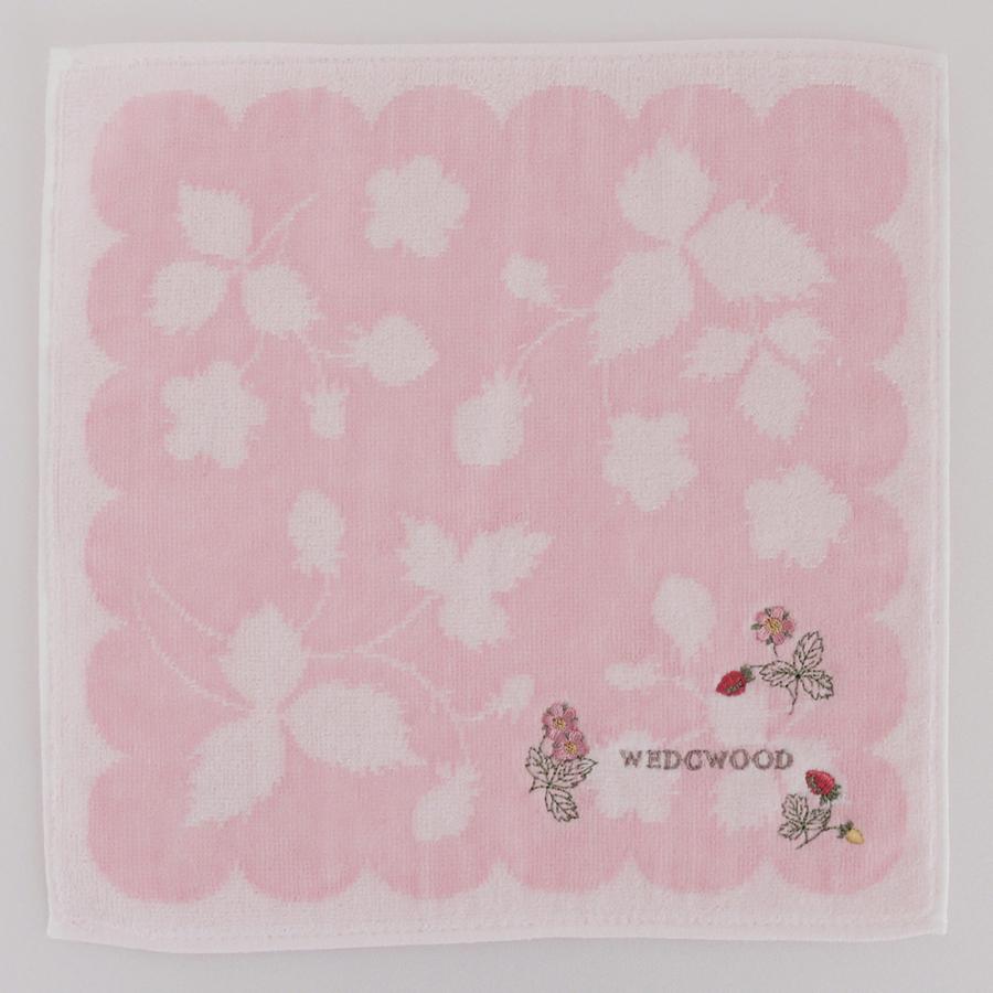 WEDGWOOD ウェッジウッド タオルハンカチ 0002 ピンク