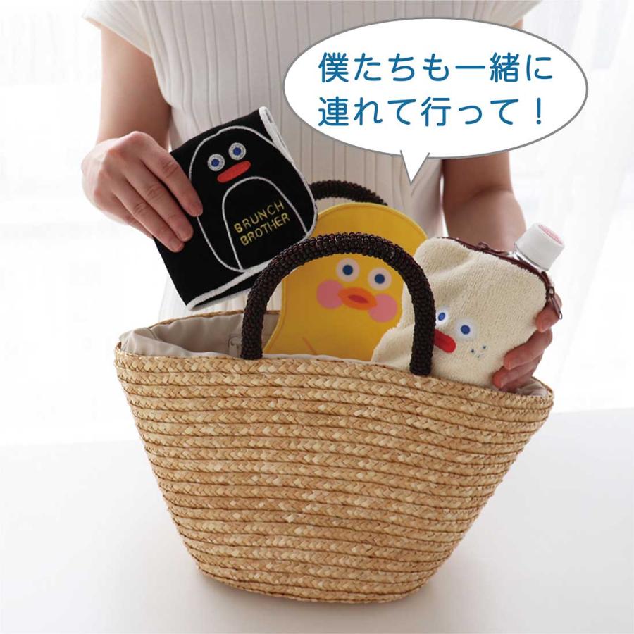 Brunch Brother 【SALE ¥880→¥550】38%OFF! ブランチブラザー コーナー刺繍タオルハンカチ トースト - 画像 (4)