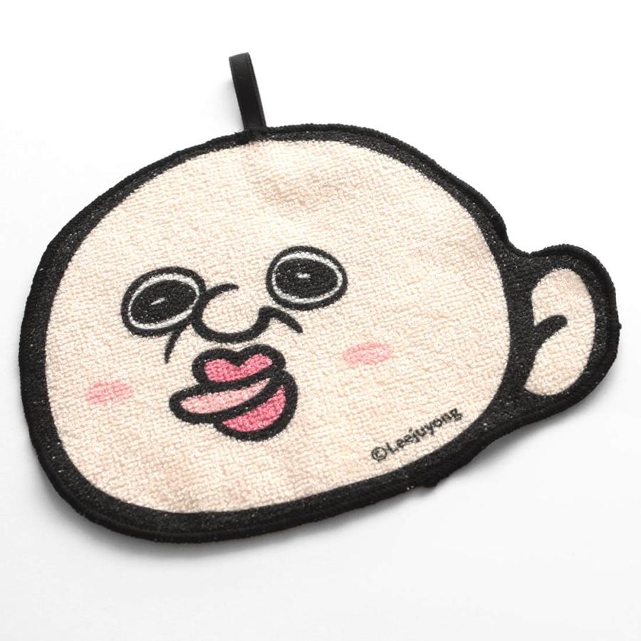 HEADMISTRESS パンパンくんの日常 ダイカットタオルハンカチ パンパンくん