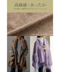 HUG.U SALE ストール レディース 大判ストール 大判マフラー 無地 羽織り ショール ひざ掛け マフラー フェイクファー エコファー