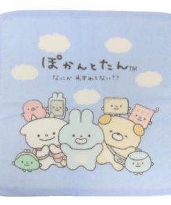 ぽかんとたん ウォッシュタオル ハンドタオル ぽかんとたんおでかけ キャラクター