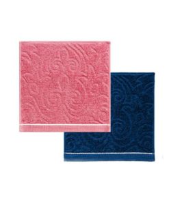 ナス0490007　【送料無料】【日本製】【今治タオル】ミニタオル1P【ピンク】【ダマスクカラー】【柄】【たおる】【ハンドタオル】【ハンカチ】【1枚入り】【雑…