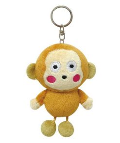 ケイSAA-KM-OM【送料無料】【サンリオキャラクターズ】【足ぶらシリーズ】キーチェーンマスコット【おさるのもんきち】【キーホルダー】【キーリング】【チャ…
