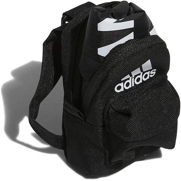 adidas アディダス パッカブルエコバッグ コンパクト収納 フック付き ユニセックス 折りたたみ リュック型 BUZ87 - 画像 (7)