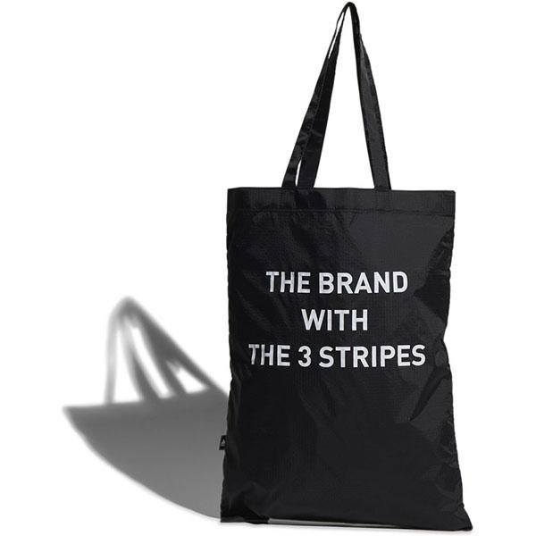 adidas アディダス パッカブルエコバッグ コンパクト収納 フック付き ユニセックス 折りたたみ リュック型 BUZ87 - 画像 (8)