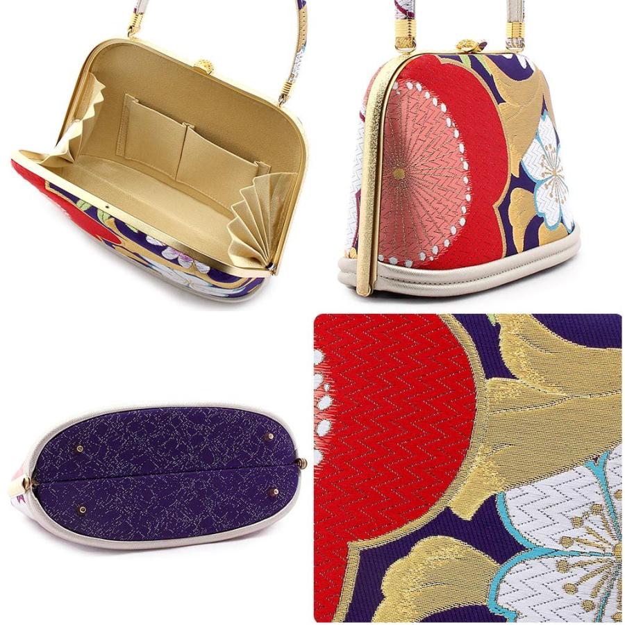 Kisste 草履バッグセット 成人式 振袖 アウトレット 世美庵 L フリーサイズ 青 銀 金 赤 紫 POINT