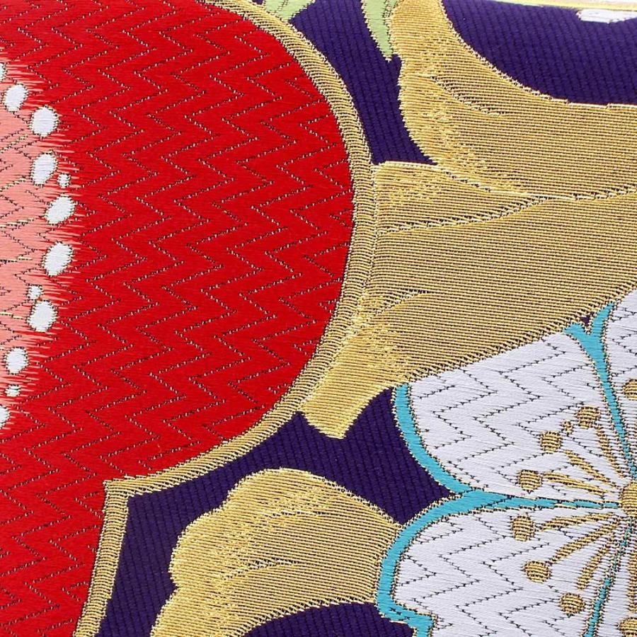 Kisste 草履バッグセット 成人式 振袖 アウトレット 世美庵 L フリーサイズ 青 銀 金 赤 紫 POINT - 画像 (5)