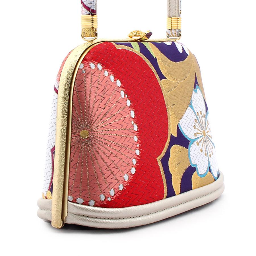 Kisste 草履バッグセット 成人式 振袖 アウトレット 世美庵 L フリーサイズ 青 銀 金 赤 紫 POINT - 画像 (6)