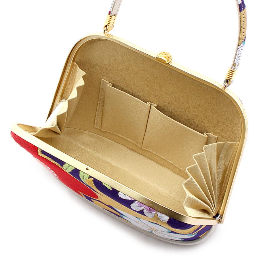 Kisste 草履バッグセット 成人式 振袖 アウトレット 世美庵 L フリーサイズ 青 銀 金 赤 紫 POINT - 画像 (7)