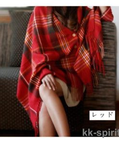 ストール 大判 厚手 ボタン付き 授乳ケープ レディース 大判ストール マフラー　秋冬 ポンチョ ボタン 出産祝