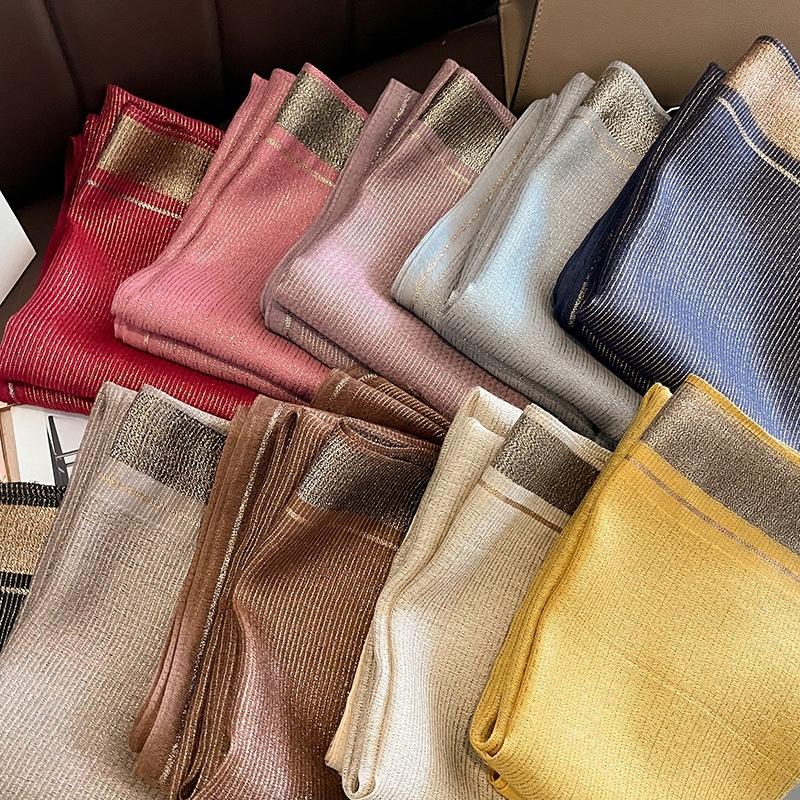 ストール 大判 夏 春物 スカーフ メンズ レディース 夏用 UVカット ショール 結婚式用 大判ストール 肩掛け マフラー 防寒 冬用 秋 W-719